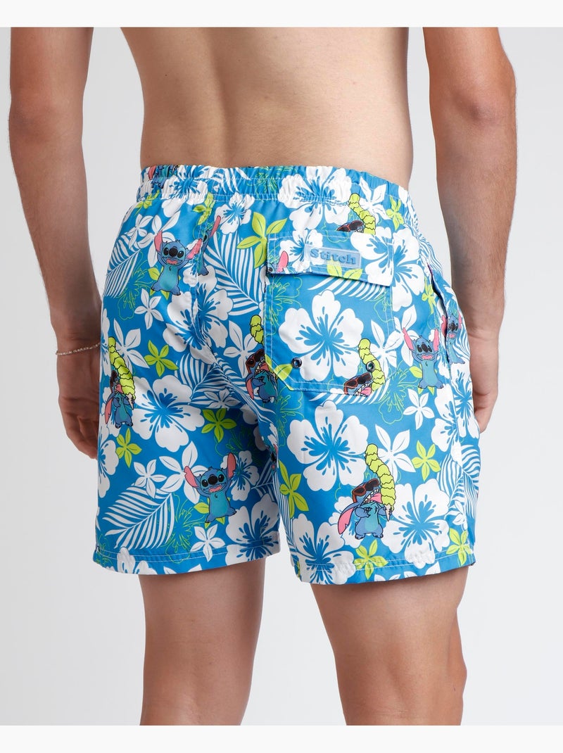 Costume da bagno da uomo DISNEY Lilo & Stitch Blu - Kiabi