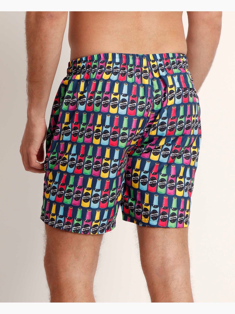 Costume da bagno da uomo DIVER Beer Multicolore - Kiabi