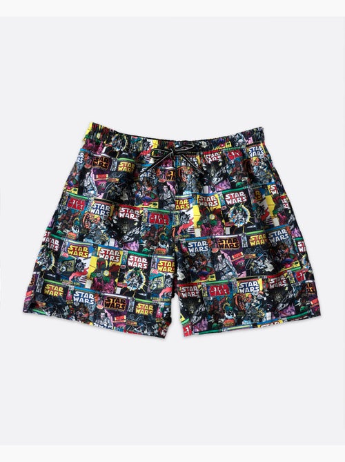 Costume da bagno da uomo ispirato ai vecchi fumetti di STAR WARS - Kiabi Costume da bagno da uomo ispirato ai vecchi fumetti di STAR WARS - Kiabi