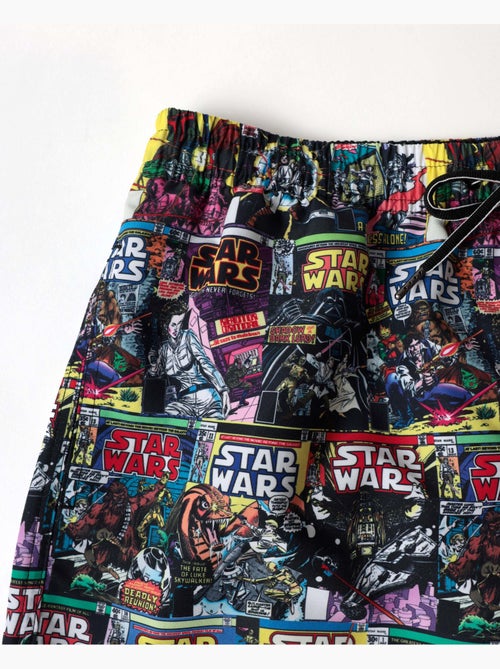 Costume da bagno da uomo ispirato ai vecchi fumetti di STAR WARS - Kiabi Costume da bagno da uomo ispirato ai vecchi fumetti di STAR WARS - Kiabi