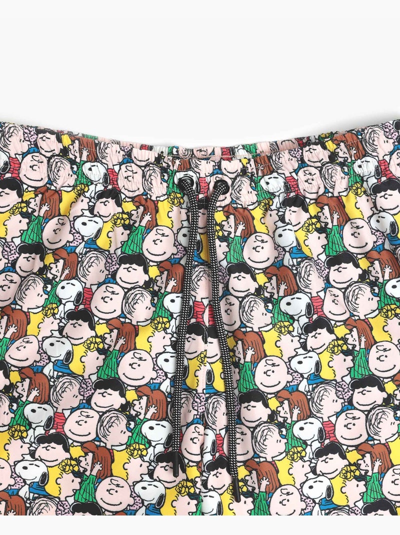 Costume da bagno da uomo PEANUTS Friends Multicolore - Kiabi