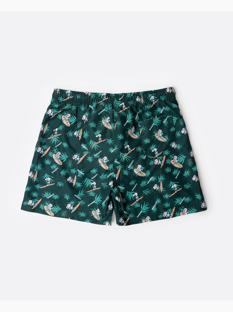 Costume da bagno da uomo PEANUTS Snoopy Tropic Surf Blu marino - Kiabi