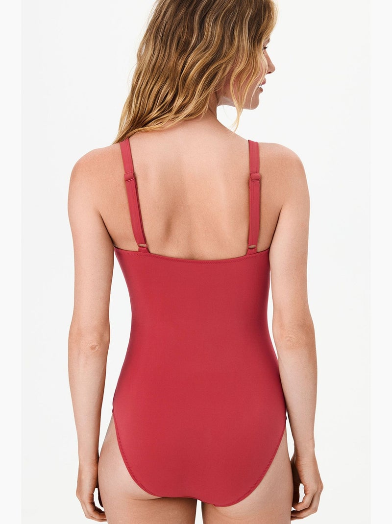 Costume da bagno donna olenisa penti Rosso - Kiabi