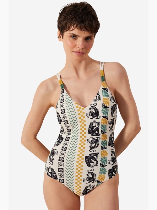 Costume da bagno donna rita makromeli penti - Kiabi