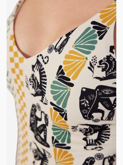 Costume da bagno donna rita makromeli penti - Kiabi