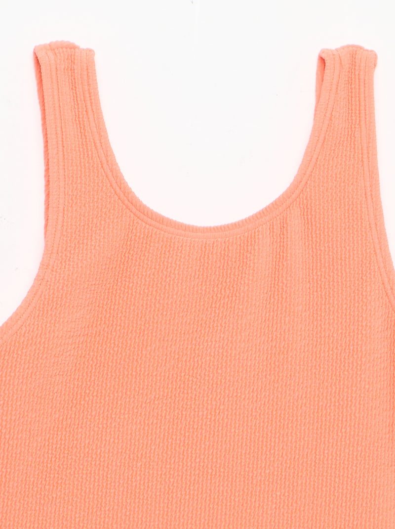 Costume da bagno elasticizzato Arancione - Kiabi