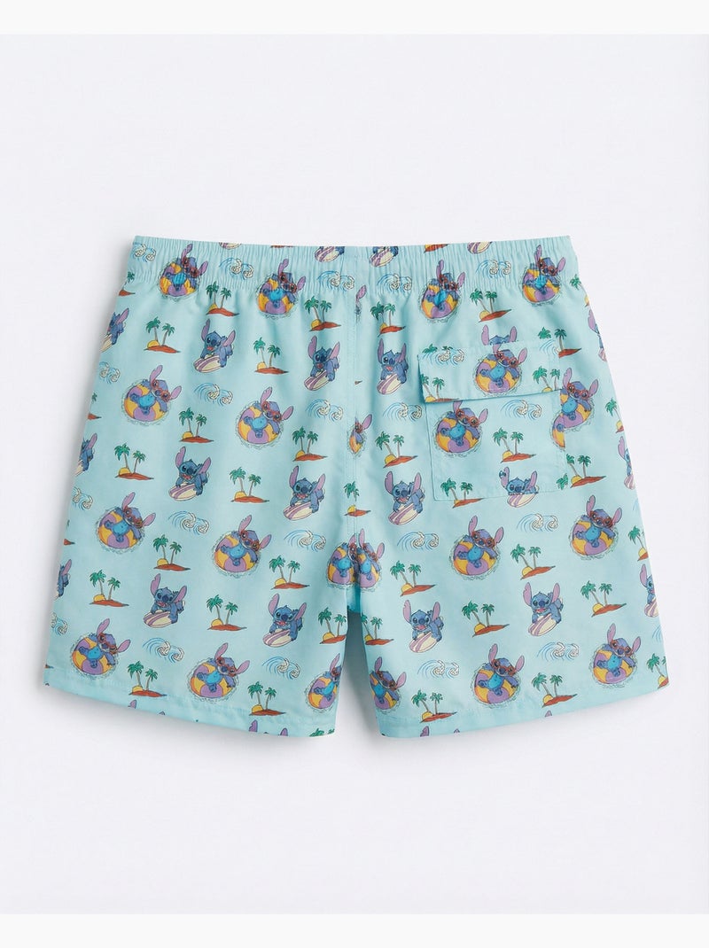 Costume da bagno estivo da uomo DISNEY Stitch Blu - Kiabi