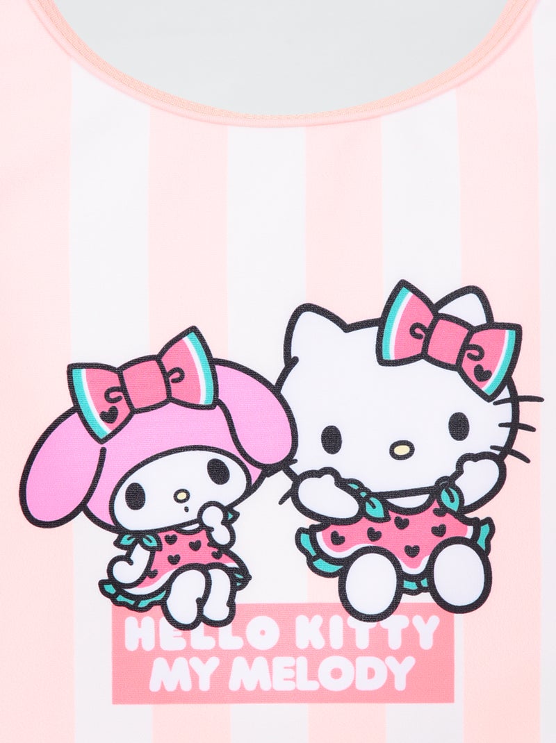 Costume da bagno 'Hello Kitty' - 1 pezzo Rosa - Kiabi