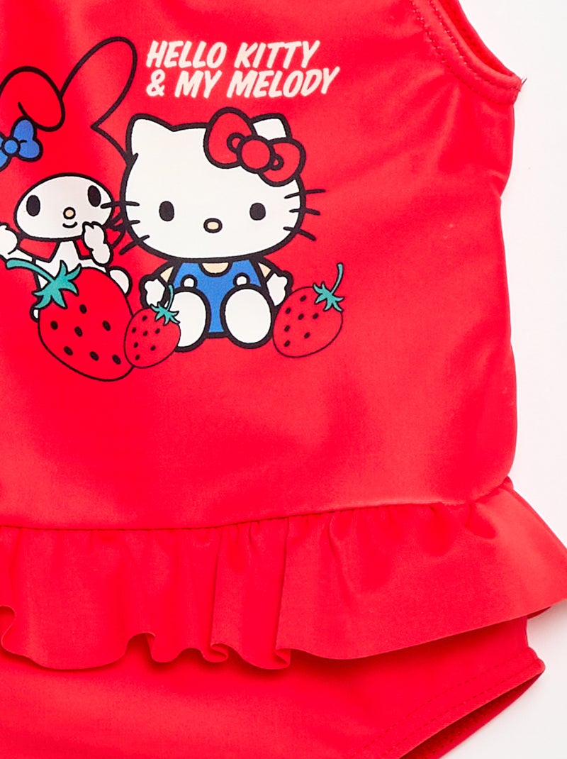 Costume da bagno \'Hello Kitty\' Rosa - Kiabi