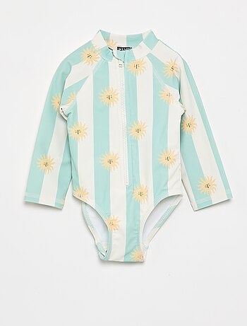 Costume da bagno intero a maniche lunghe