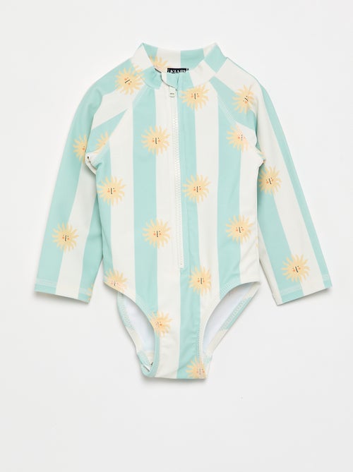 Costume da bagno intero a maniche lunghe - Kiabi