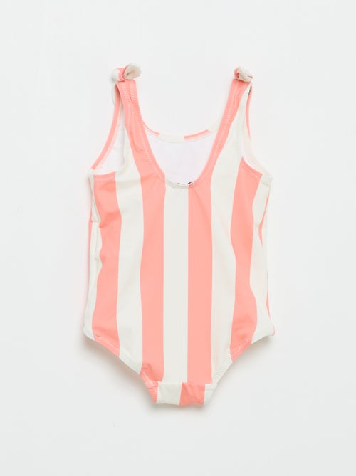 Costume da bagno intero con fiocchi sulle spalle - Kiabi