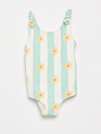 Costume da bagno intero con fiocchi sulle spalle