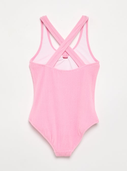 Costume da bagno intero con fiocco - Kiabi