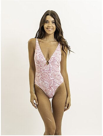 Costume da bagno intero con motivi GELOU