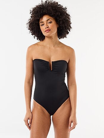 Costume da bagno intero con scollo quadrato