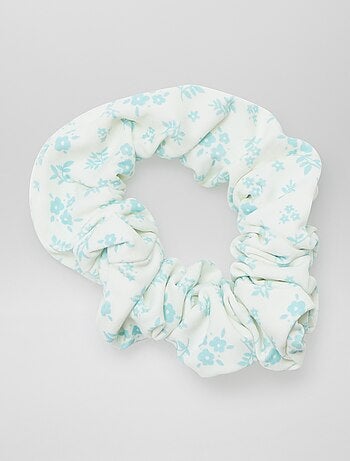 Costume da bagno intero con stampa + elastico per capelli - 2 pezzi