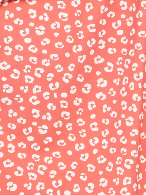 Costume da bagno intero con volant - Kiabi