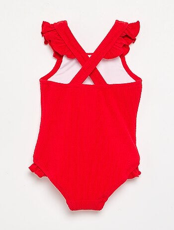 Costume da bagno intero con volant