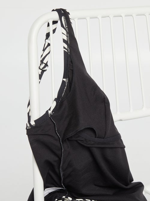 Costume da bagno intero post-operatorio stampato - Kiabi Costume da bagno intero post-operatorio stampato - Kiabi