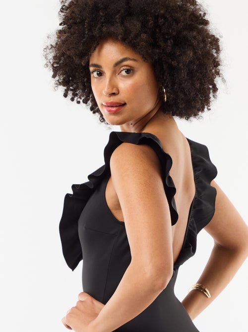 Costume da bagno intero scollatura profonda - Kiabi