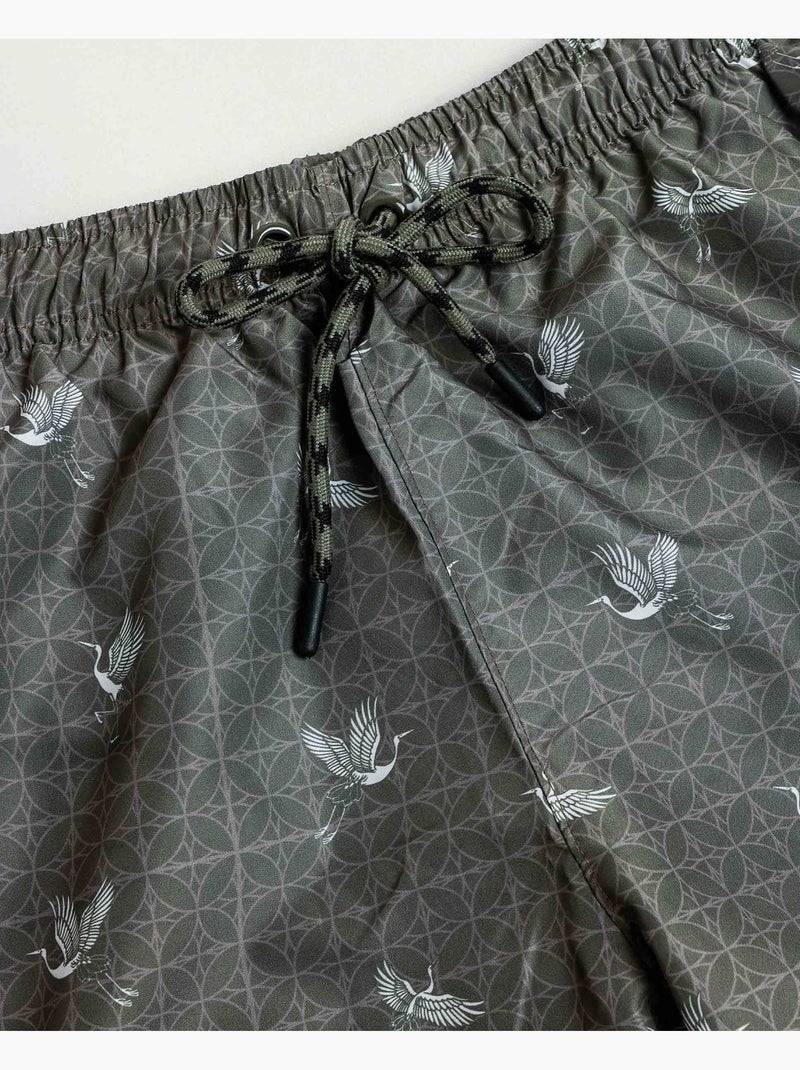 Costume da bagno Kaze ANTONIO MIRO per uomo Cachi - Kiabi
