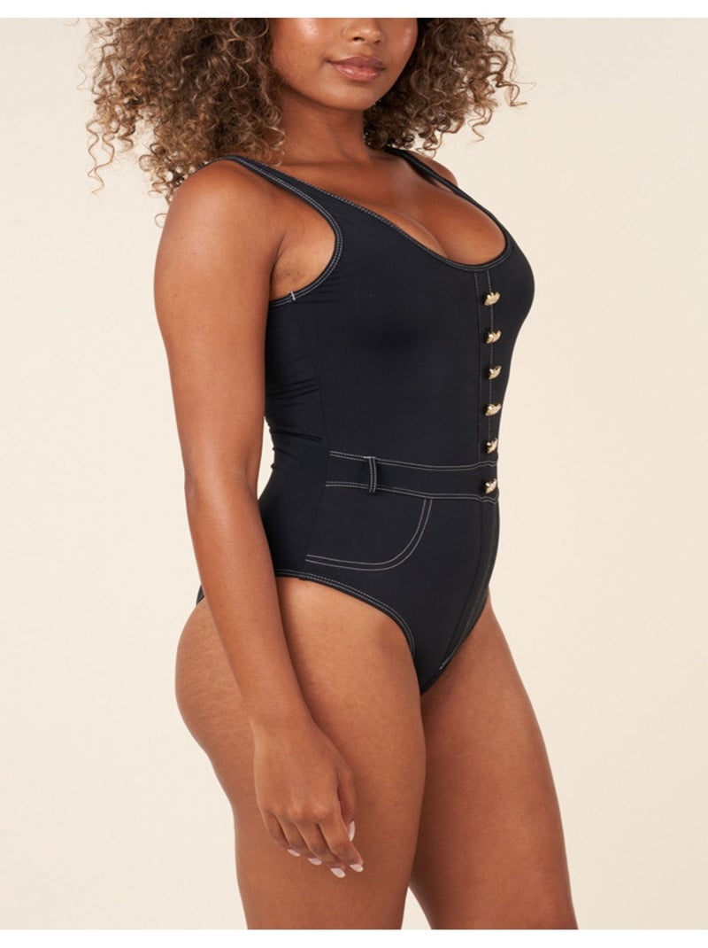 Costume da bagno Kebello Nero Nero - Kiabi