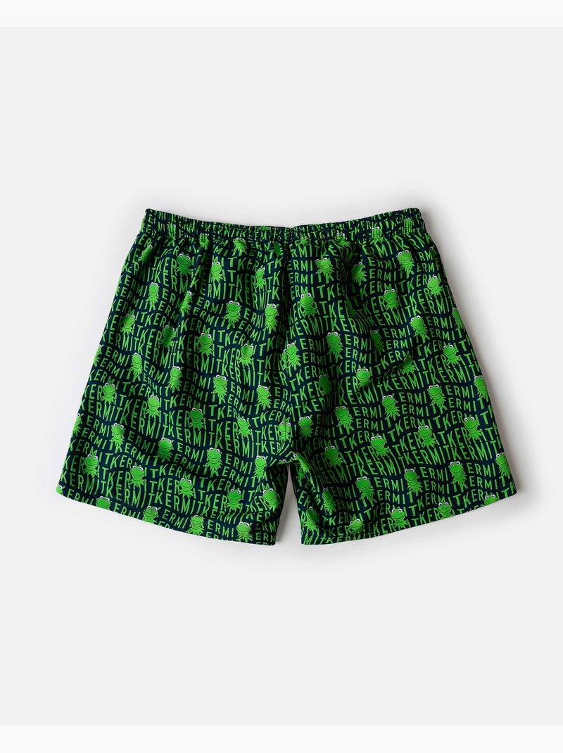 Costume da bagno Kermit da uomo DISNEY Blu marino - Kiabi
