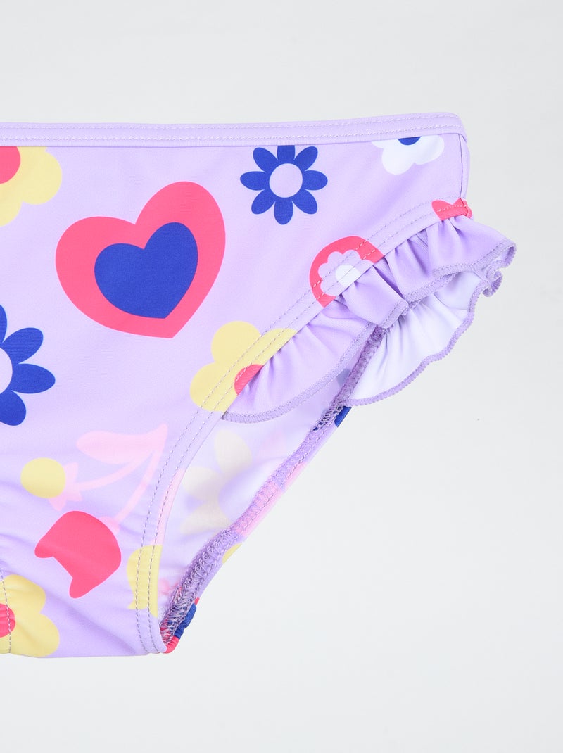 Costume da bagno 'La casa delle bambole di Gabby' - 2 pezzi viola - Kiabi