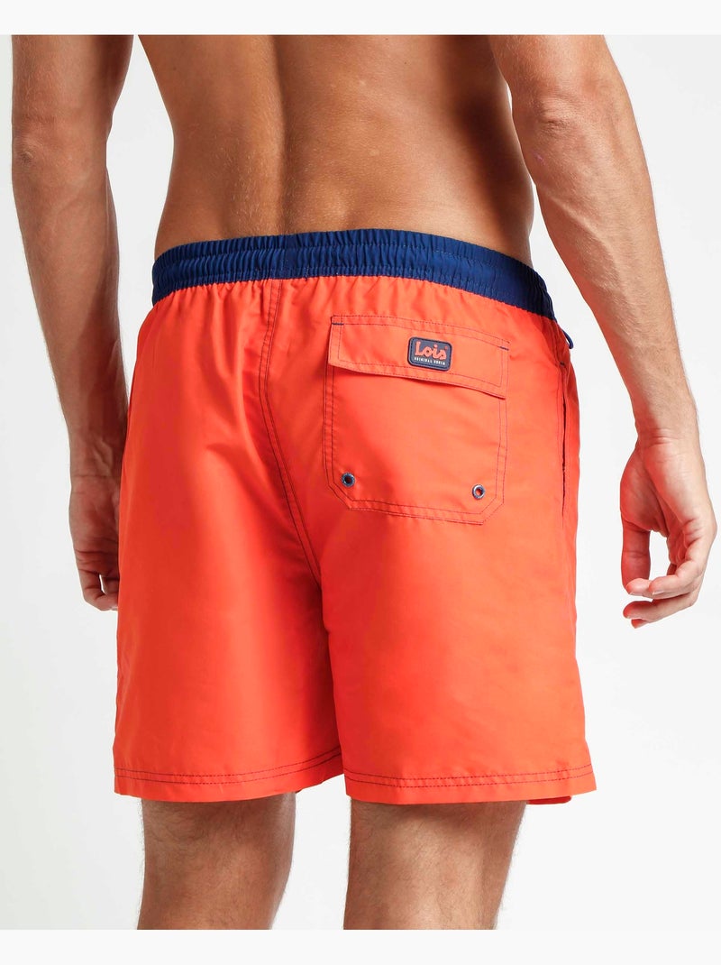 Costume da bagno LOIS arancione per uomo Arancione - Kiabi