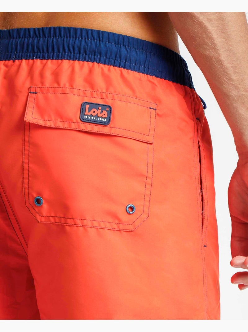 Costume da bagno LOIS arancione per uomo Arancione - Kiabi
