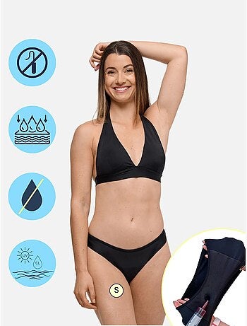 Costume da Bagno Mestruale - Bikini - Donna e Ragazza - Flusso Medio - Eva
