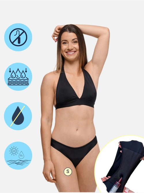 Costume da Bagno Mestruale - Bikini - Donna e Ragazza - Flusso Medio - Eva - Kiabi