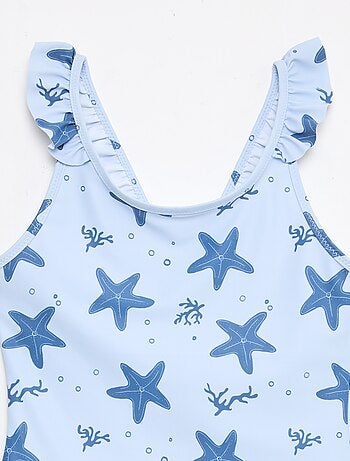 Costume da bagno motivo all-over tropicale