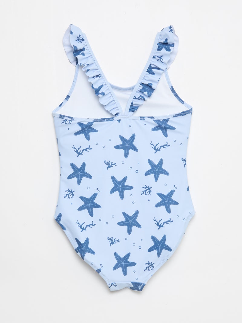 Costume da bagno motivo all-over tropicale Blu - Kiabi