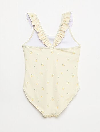 Costume da bagno motivo all-over tropicale