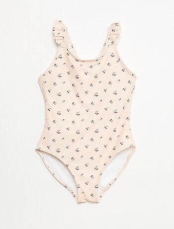 Costume da bagno motivo all-over tropicale