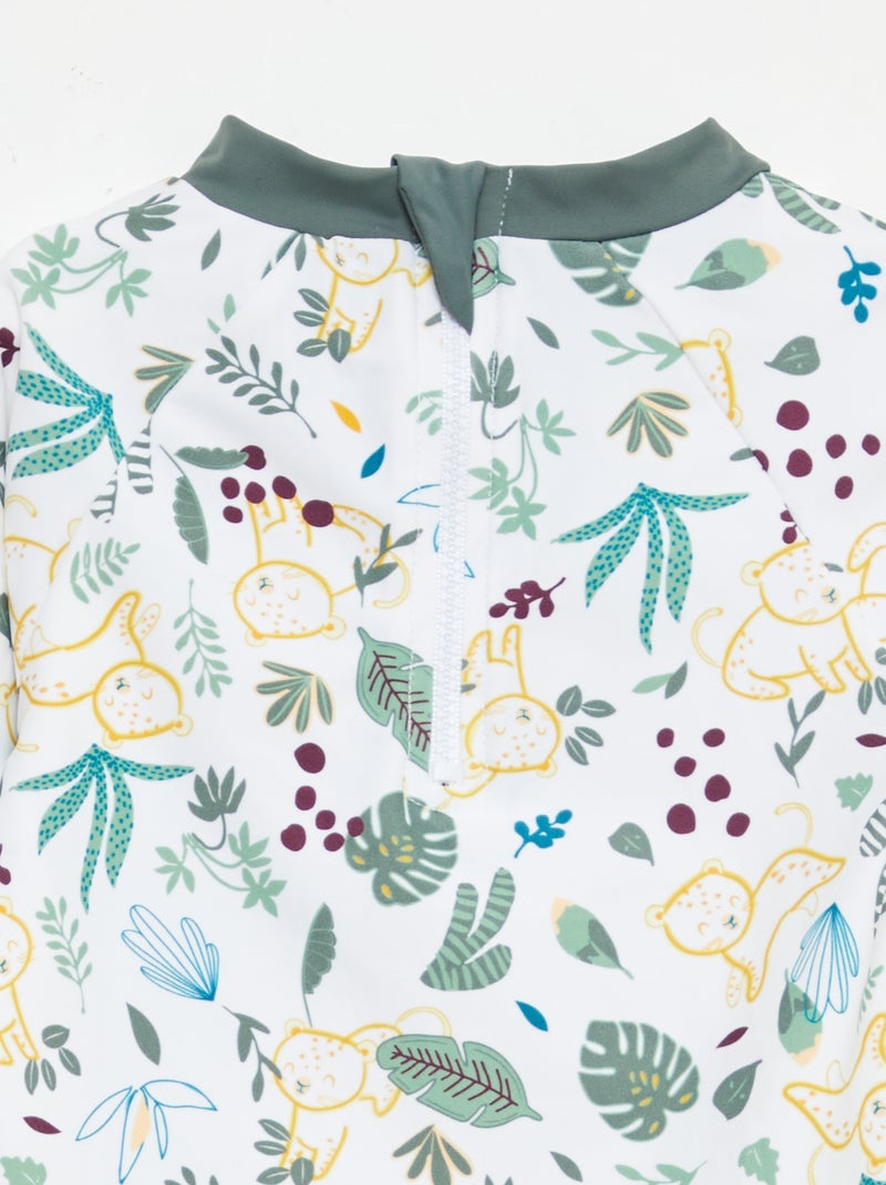 Costume da bagno 'Petit Béguin' 2 pezzi anti-UV Kaki - Kiabi