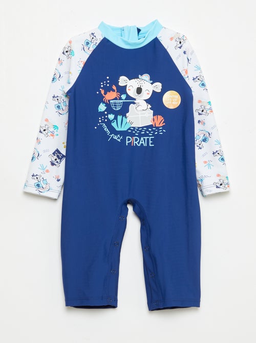 Costume da bagno 'Petit Béguin' 2 pezzi T-shirt + boxer - Kiabi