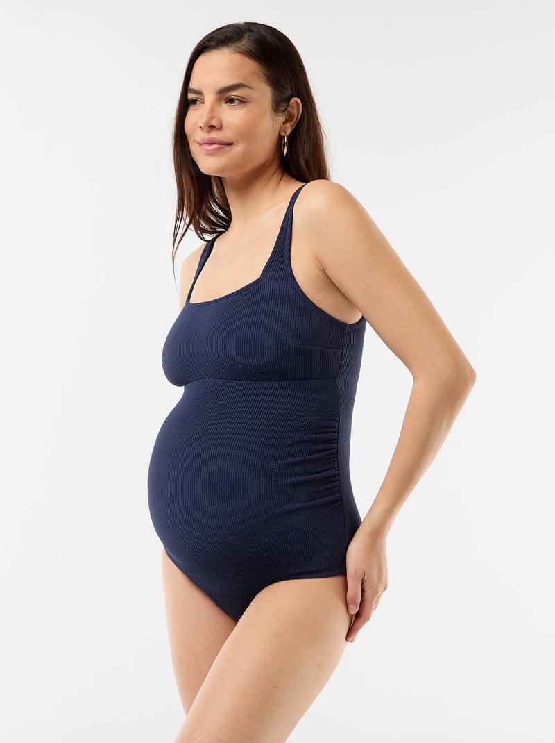 Costume da bagno premaman con coppe rimovibili Blu Marino - Kiabi