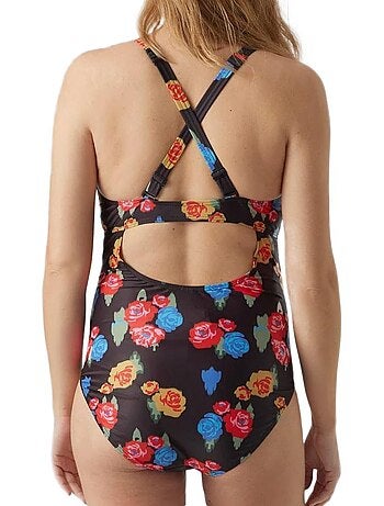 Costume da Bagno Premaman Mamalicious con Fiocco Floreale