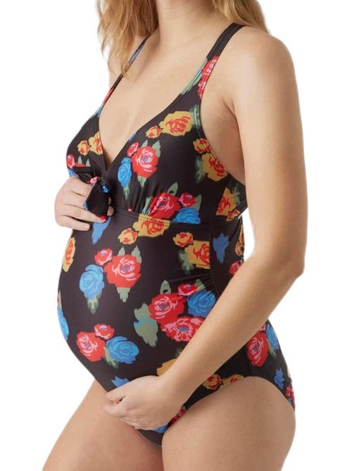 Costume da Bagno Premaman Mamalicious con Fiocco Floreale - Kiabi