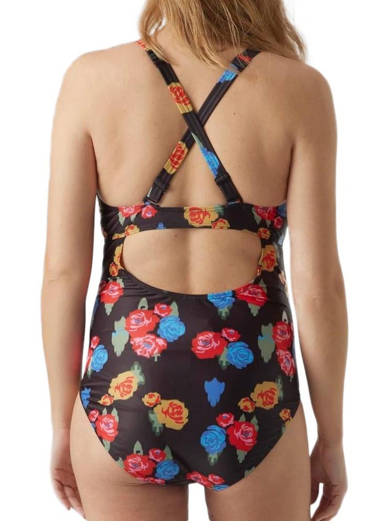 Costume da bagno premaman mamalicious con fiocco floreale Nero - Kiabi