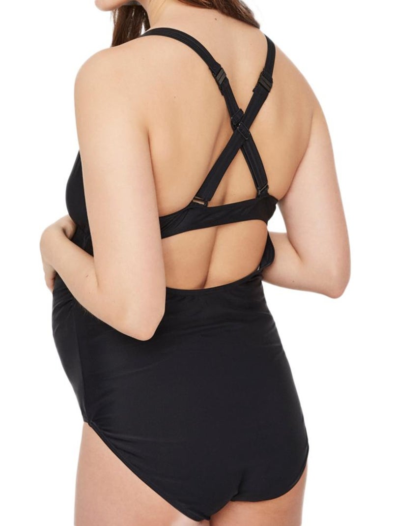 Costume da Bagno Premaman Mamalicious Nero - Kiabi