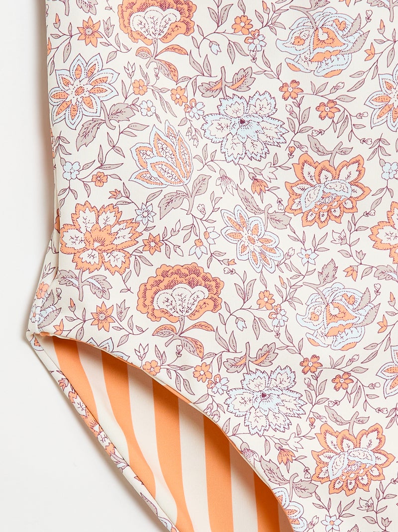 Costume da bagno reversibile Bianco - Kiabi
