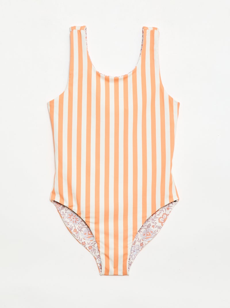 Costume da bagno reversibile Bianco - Kiabi