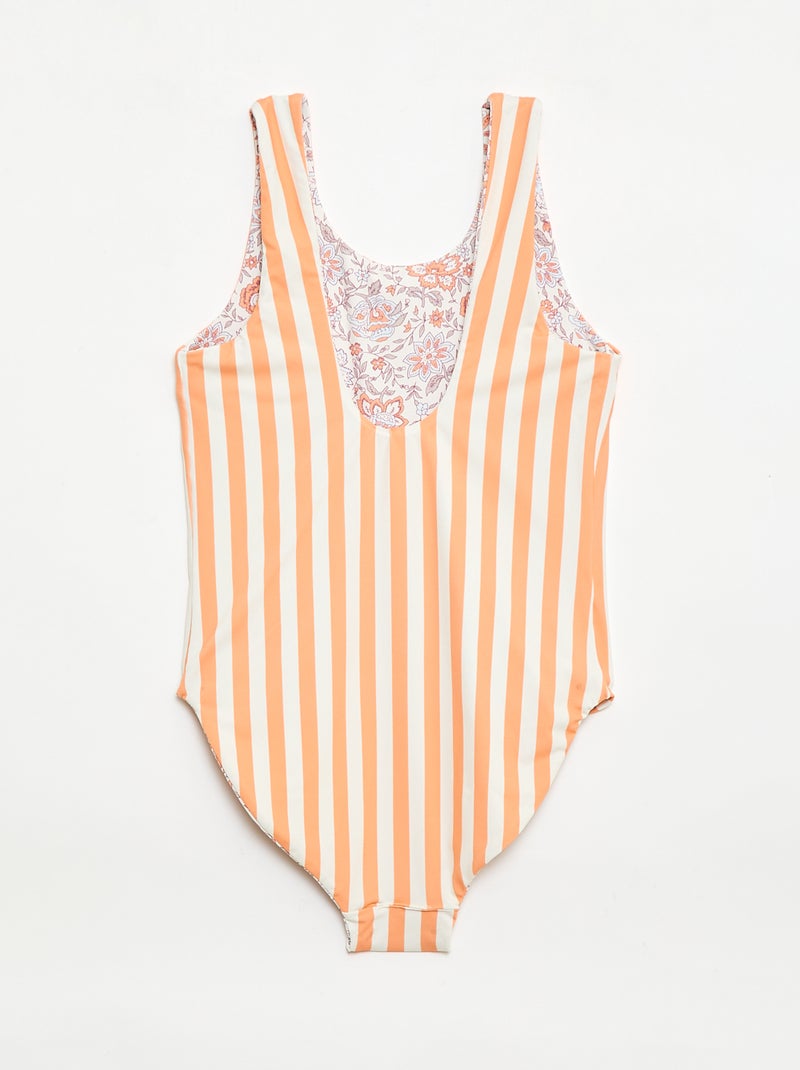 Costume da bagno reversibile Bianco - Kiabi