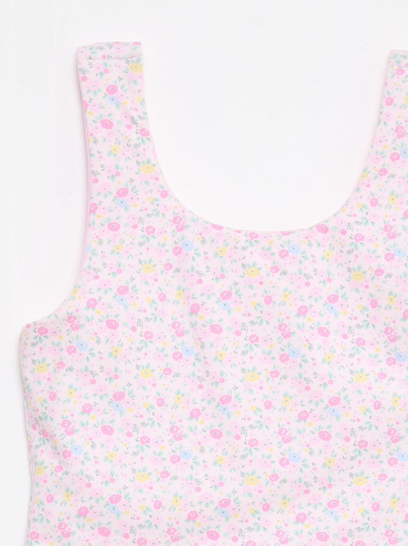 Costume da bagno reversibile Rosa - Kiabi