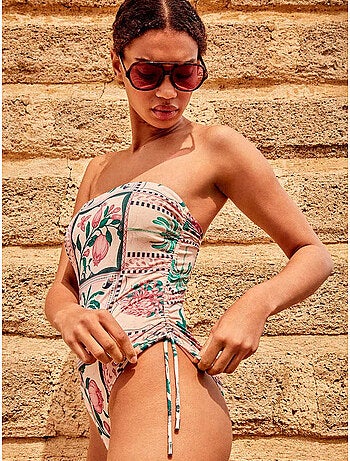 Costume da bagno senza ferretto scollo bandeau