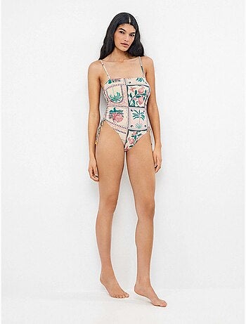 Costume da bagno senza ferretto scollo bandeau